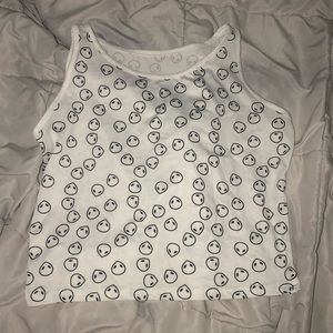 cropped tank top